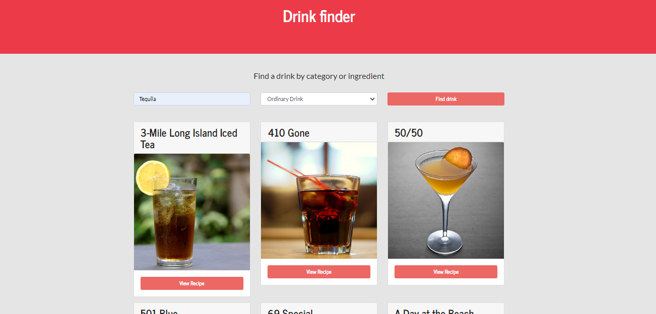 drinks