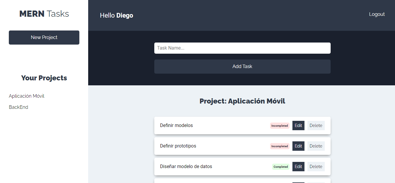 proyectos